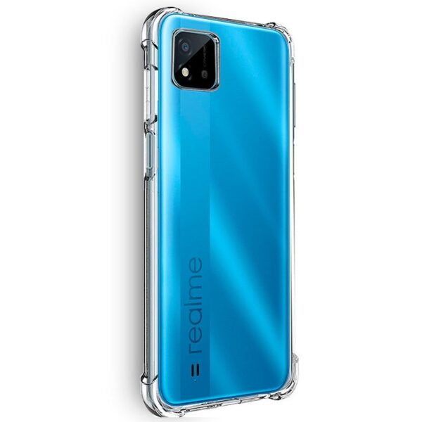 Carcasa COOL para Realme C11 2021 Antishock Transparente - Imagen 2