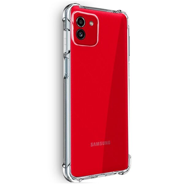 Carcasa COOL para Samsung A035 Galaxy A03 Antishock Transparente - Imagen 2