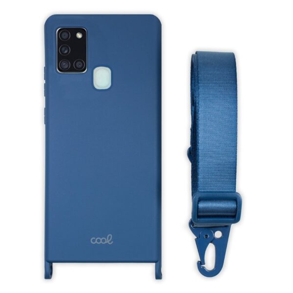 Carcasa COOL para Samsung A217 Galaxy A21s Cinta Azul - Imagen 3