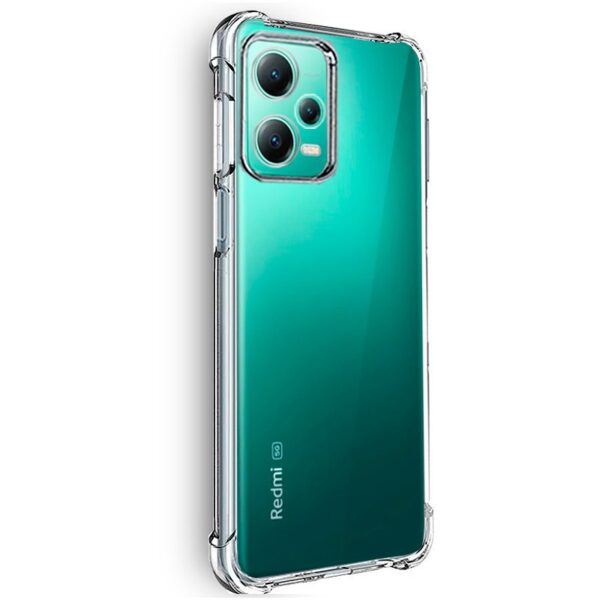 Carcasa COOL para Xiaomi Redmi Note 12 5G / Poco X5 5G AntiShock Transparente - Imagen 2