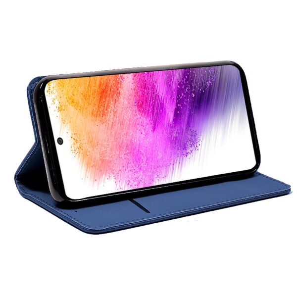Funda COOL Flip Cover para Samsung A736 Galaxy A73 5G Liso Azul - Imagen 2