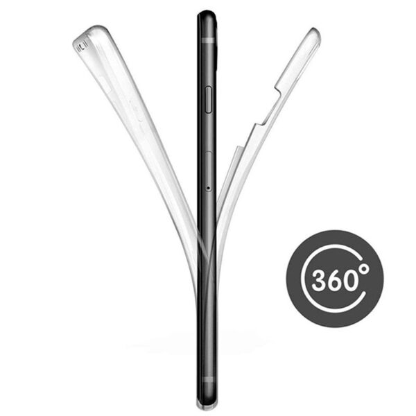 Funda COOL Silicona 3D para Oppo A15 / A15s (Transparente Frontal + Trasera) - Imagen 3