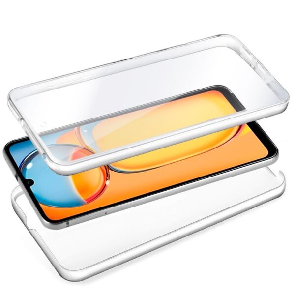 Funda COOL Silicona 3D para Xiaomi Redmi 13C / 13C 5G / Poco C65 (Transparente Frontal + Trasera) - Imagen 2