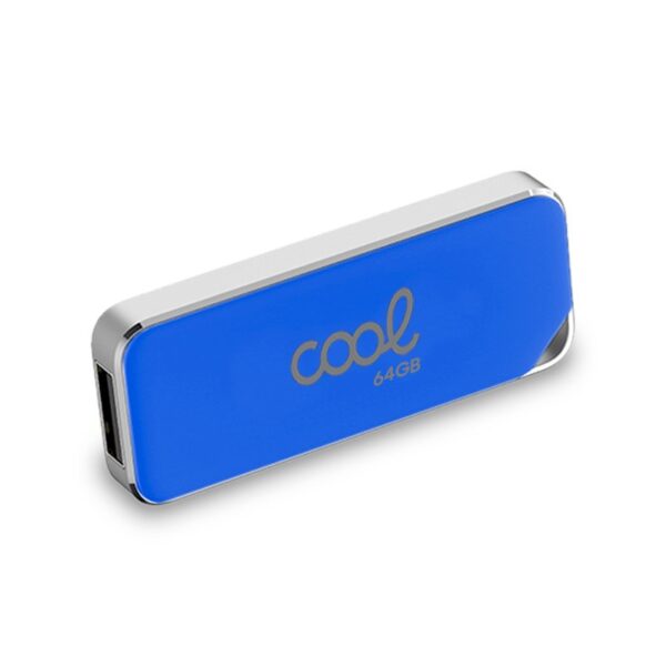 Pen Drive USB x64 GB 2.0 COOL Board Azul - Imagen 2
