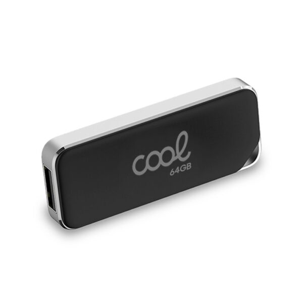 Pen Drive USB x64 GB 2.0 COOL Board Negro - Imagen 3