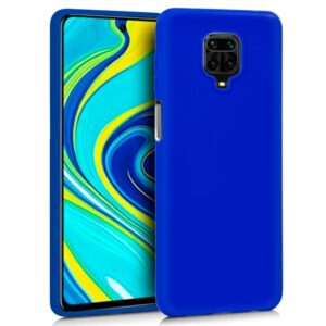 Capa de silicone COOL para Xiaomi Redmi Note 9S / Note 9 Pro (azul)