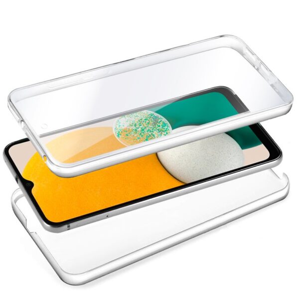 Capa COOL de Silicone 3D para Samsung A136 Galaxy A13 5G / A04s (frente e verso transparentes) - Imagen 2