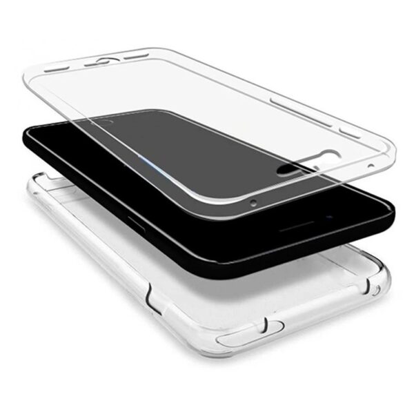 Capa COOL de Silicone 3D para Samsung A136 Galaxy A13 5G / A04s (frente e verso transparentes) - Imagen 3