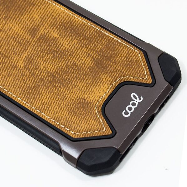 Capa COOL para iPhone XS Max Hard Tecido Marrom - Imagen 2