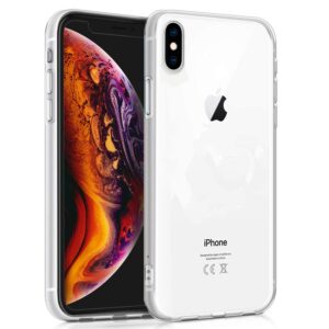 Capa de silicone COOL para iPhone XS Max (transparente)