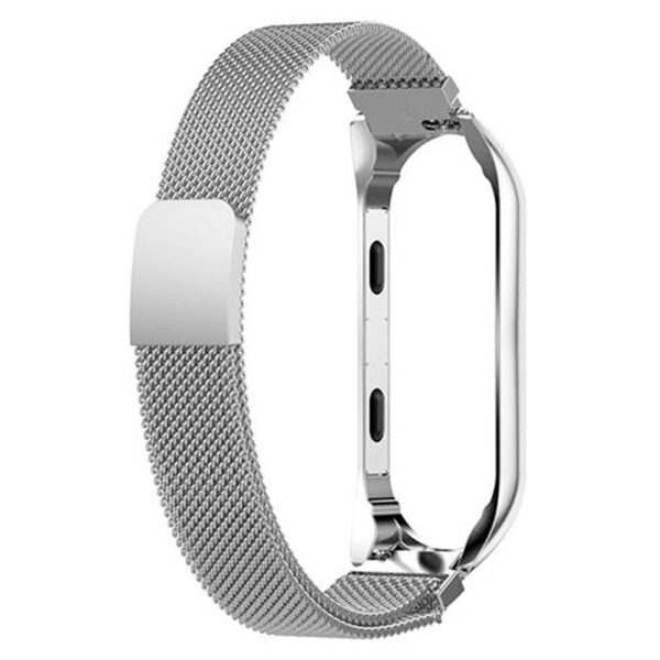 Correa COOL para Xiaomi Smart Band 8 Metal Plata - Imagen 3