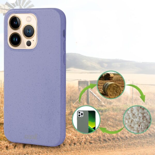 COOL Case for iPhone 13 Pro Max Eco Biodegradable Lavender - Imagen 3