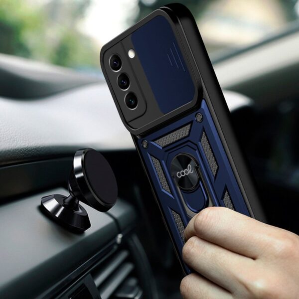 COOL Case for Samsung S901 Galaxy S22 Hard Ring Navy - Imagen 3