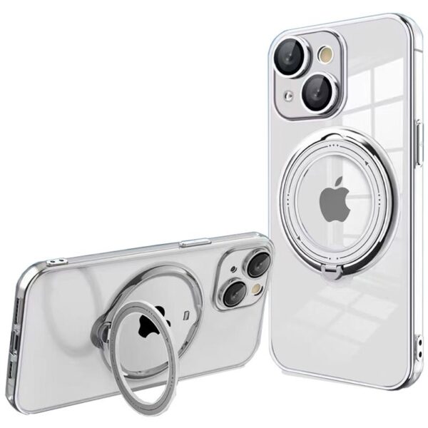 COOL Cover for iPhone 14 Magnetic Ring Grey