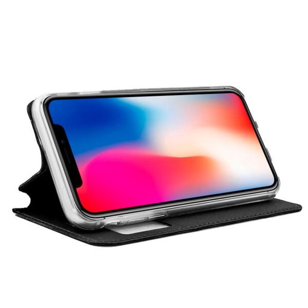 COOL Flip Cover for iPhone X / IPhone XS Smooth Black - Imagen 2