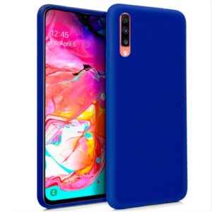 COOL Silicone Case for Samsung A705 Galaxy A70 (Blue)