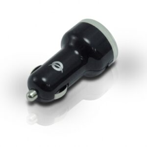 Cargador mechero - coche usb conceptronic x2 para moviles gps mp3 camaras etc 2000ma 5v