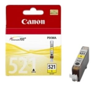 Cartucho tinta canon cli 521 amarillo 9ml pixma 3600 - 4600 - 4700 mp 540 - 550 - 560 - 620 - 630 - 640 - 980 mx860 - 870