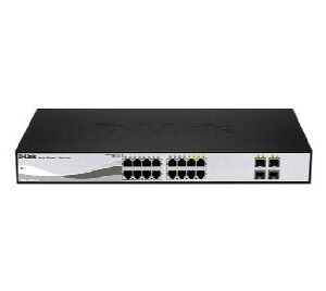 Switch d - link 16 puertos dgs - 1210 - 16 10 - 100 - 1000 +4ptos. sfp layer 2 smart iii
