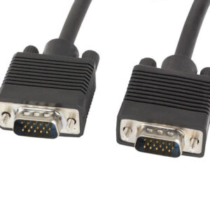 Cable vga lanberg macho -  macho ferrita 3m negro