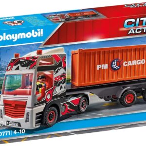 Playmobil camion con remolque