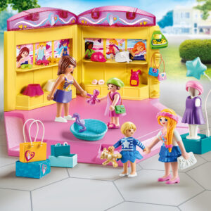 Playmobil ciudad tienda de moda infantil
