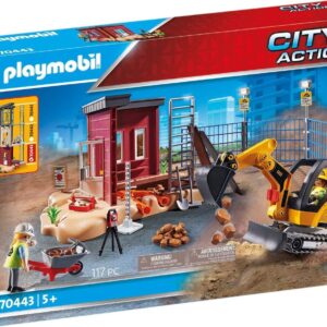 Playmobil mini excavadora