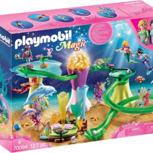 Playmobil cala de sirenas con cupula iluminada
