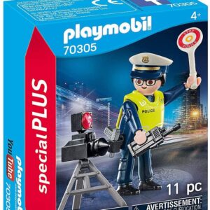 Playmobil policia con radar
