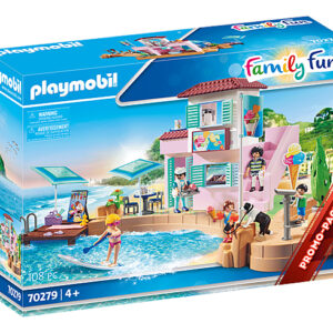 Playmobil diversion en familia heladeria en el puerto