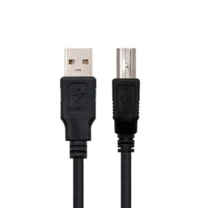 Cable impresora nanocable usb - a 2.0 a usb - b 2.0 1.8m negro macho - macho