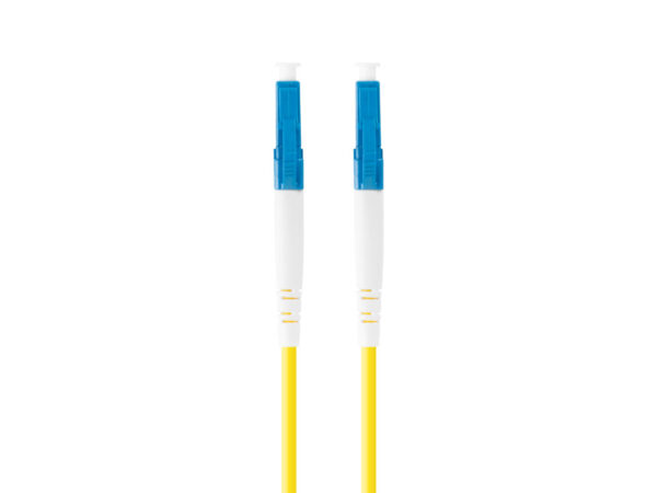 Latiguillo fibra optica lc - upc lanberg 1m mono simplex g657a1 lszh amarillo