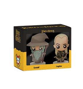 Set 2 figuras sd toys pokis el señor de los anillos gandalf y legolas