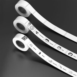 Papel termico adhesivo leotec para impresora easy organizer