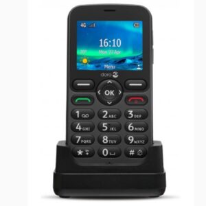 Telefono movil doro 5860 black - 2.4 pulgadas -  4g - negro