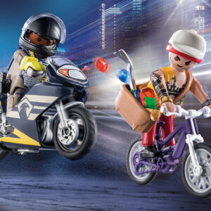 Playmobil starter pack fuerzas especiales y ladrón