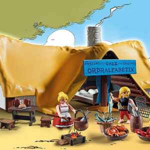 Playmobil asterix: la cabaña de ordenalfabetix