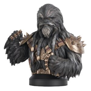 Figura busto diamond collection star wars the book of boba fett krrsantan mini busto resina