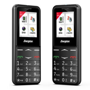 Telefono movil energizer e4 - 2g - 1.77 pulgadas - boton sos - ds black - negro