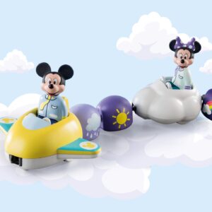 Playmobil 1.2.3 & disney mickey y minnie tren nube