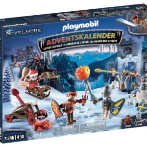 Calendario de adviento playmobil novelmore -  batalla en la nieve