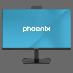 Monitor phoenix visión 24 pro 23.8 pulgadas full hd panel ips webcam integrada abatible hdmi + dp altavoces integrados