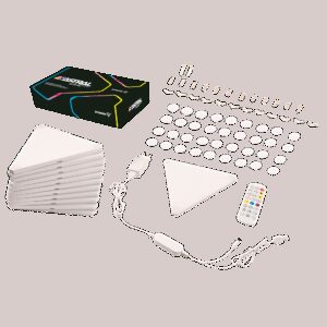 Phoenix astral kit de iluminación modular rgb con paneles triangulares