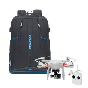 Mochila rivacase 7890 borneo xl dron para portatil 16 pulgadas negro
