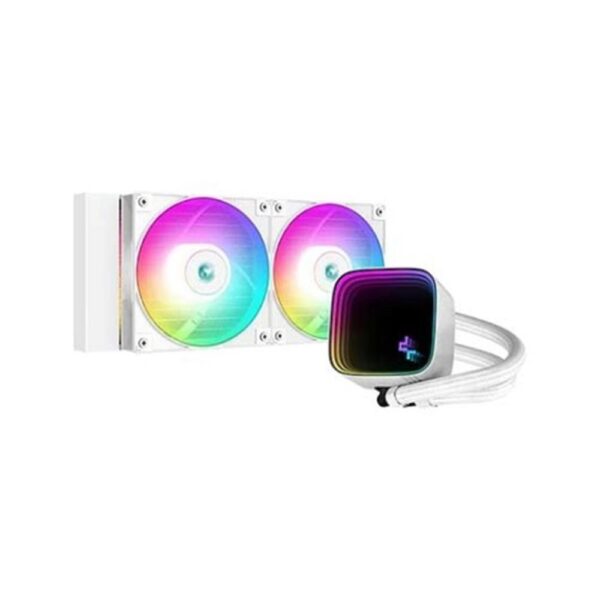 Kit refrigeracion liquida deepcool ls520 se argb 240mm argb blanco