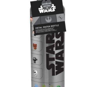 Botella metálica paladone star wars personajes