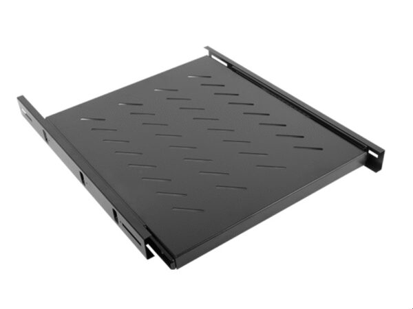 Bandeja lanberg deslizante 1u 463x550mm hasta 60kg rack de 19 pulgadas negro