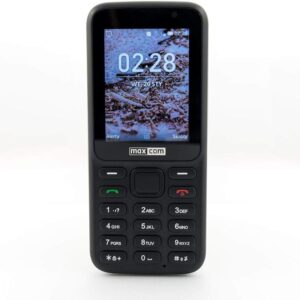 Telefono movil maxcom mk241 2.4 pulgadas 4gb 512mb volte black