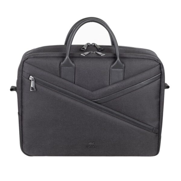 Maletin rivacase 8134 clark eco para portatil 15.6 pulgadas negro