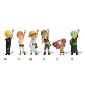 Figura banpresto one piece wfc sign our fellowship 1 unidad aleatoria